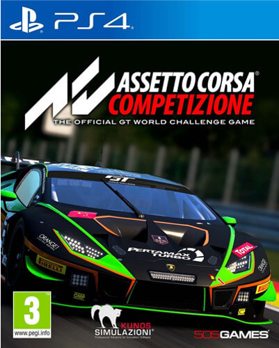 Assetto Corsa Competizione box art for Playstation 4